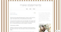 Desktop Screenshot of make-statements.com